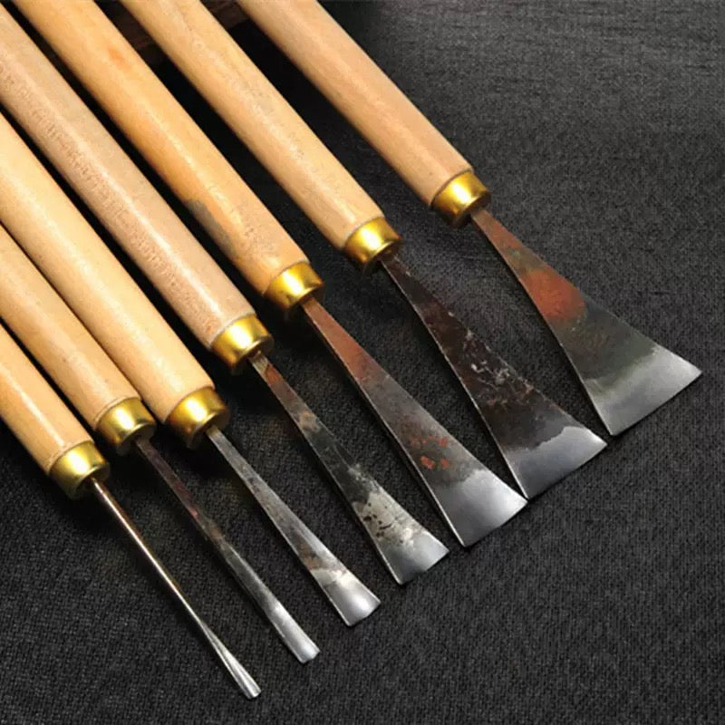A1-🌊 Pro Wood Carving Chisel Set