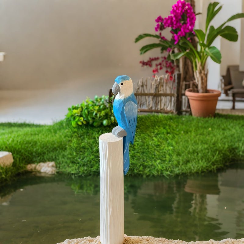 Handcrafted Wooden Bird Decor - FunAcrylic