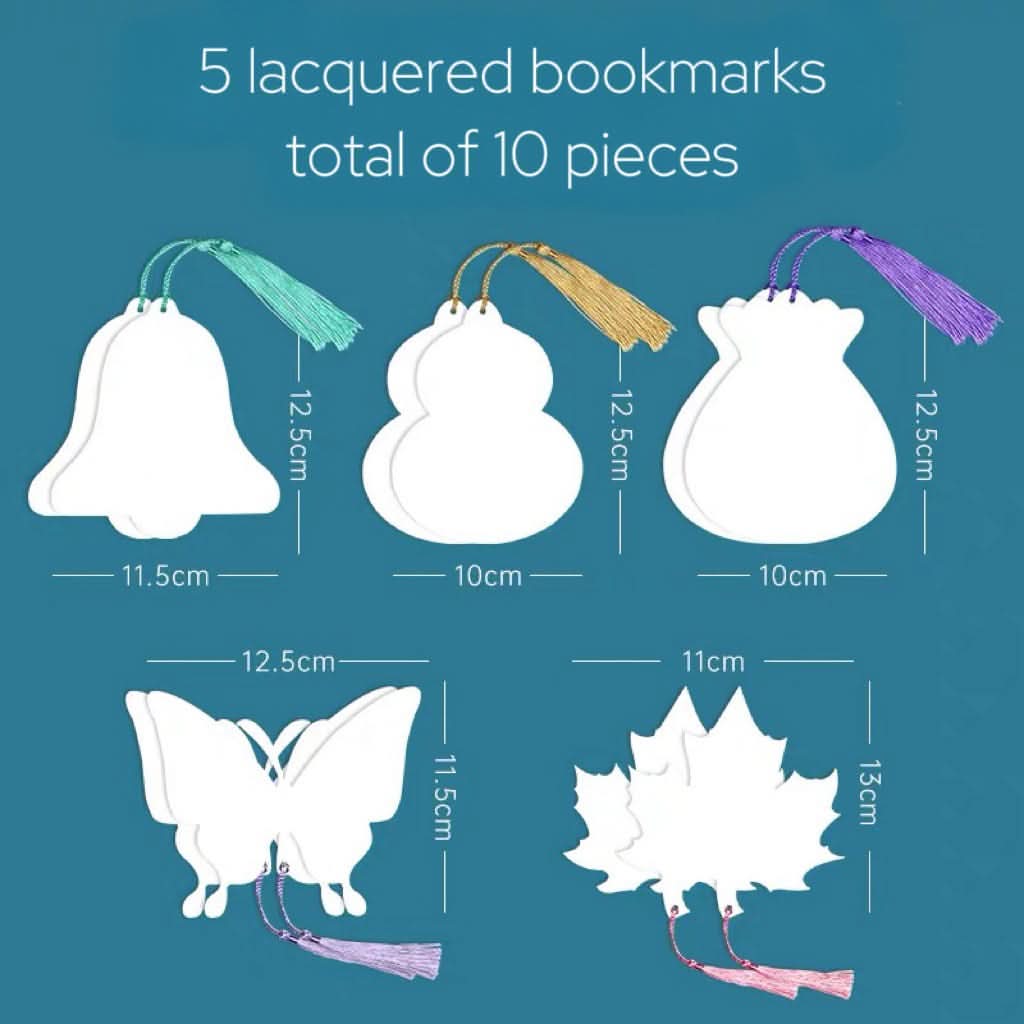 Eco-Friendly Lacquer Bookmark Kit - FunAcrylic