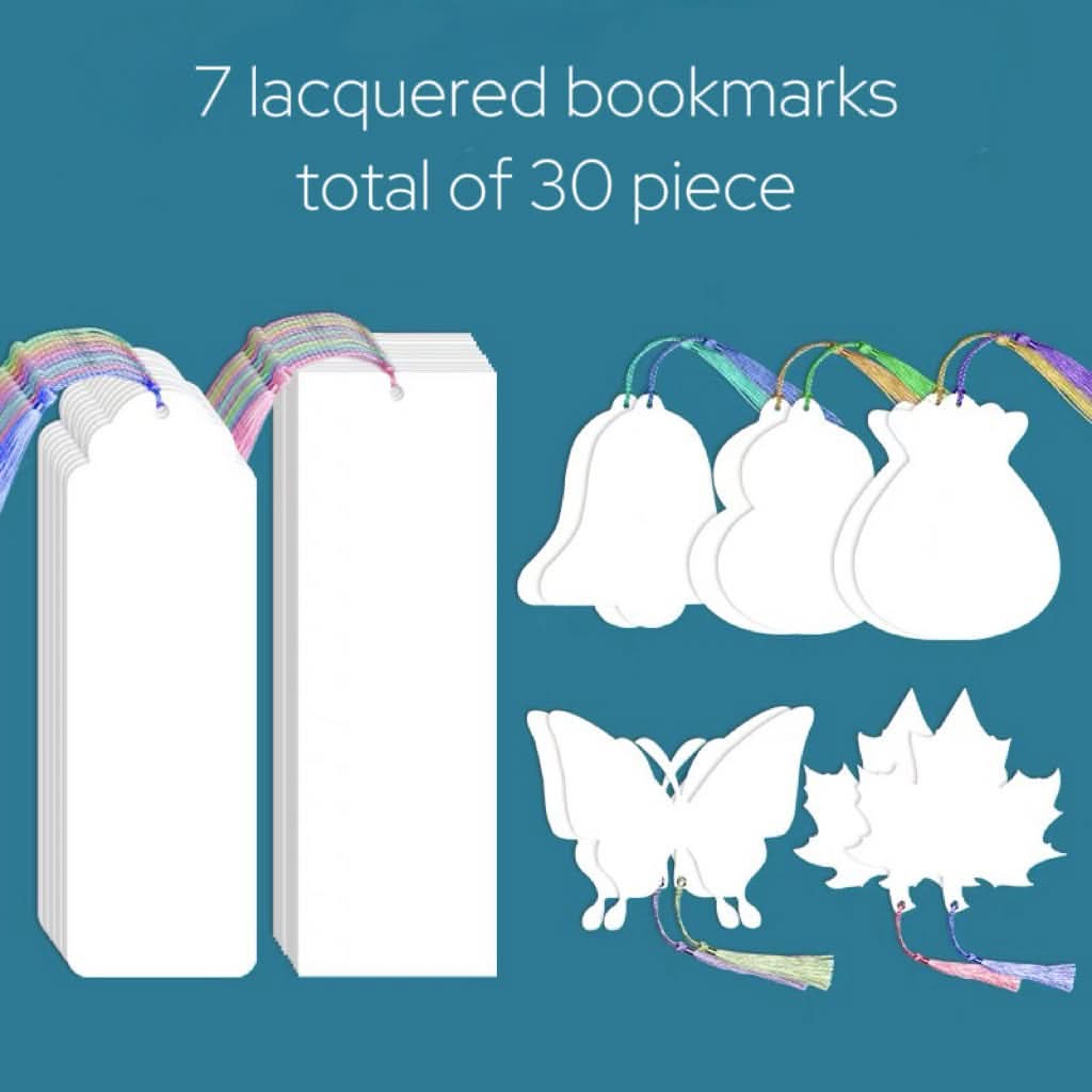 Eco-Friendly Lacquer Bookmark Kit - FunAcrylic