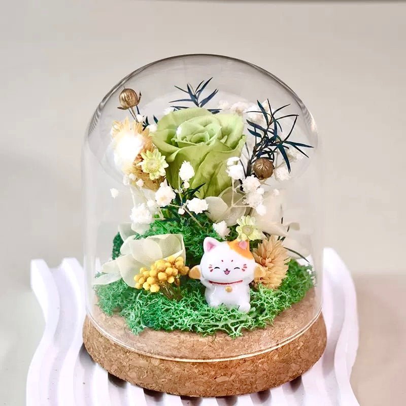 🌿 Green Series Preserved Flower Kit - FunAcrylic