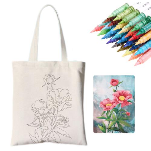 Fun Flowers DIY Tote Kit - FunAcrylic