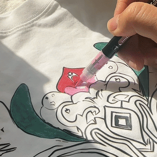 Majestic Tiger T-Shirt DIY Doodle Kit