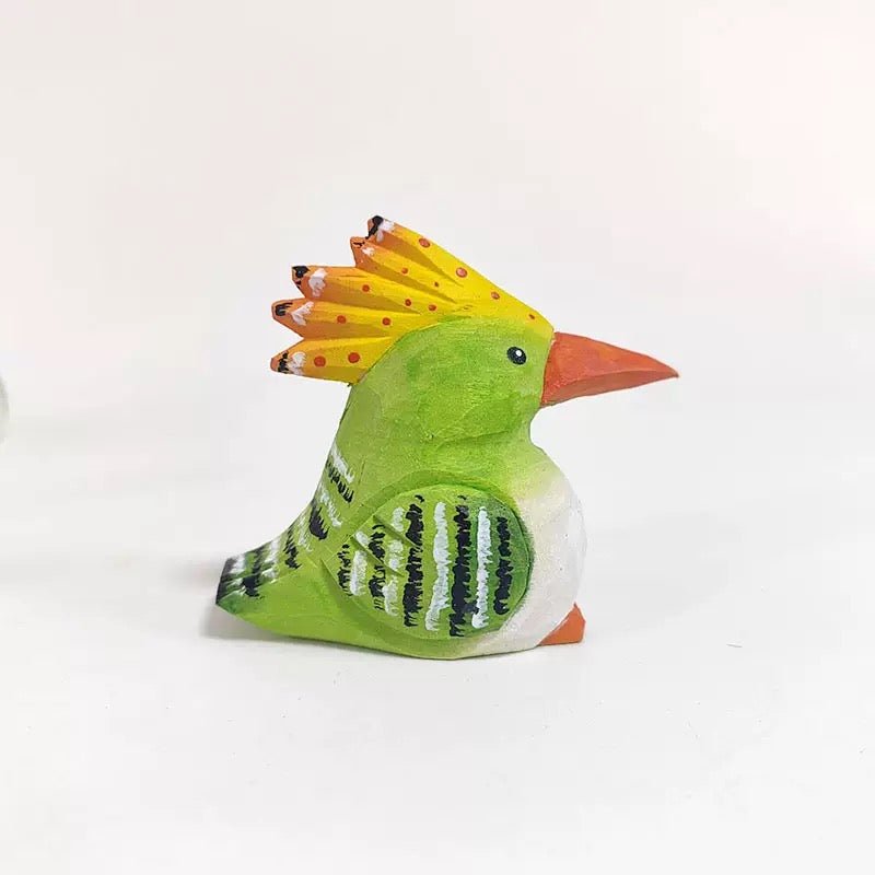 DIY Paintable 3D Wooden Hoopoe Birds - FunAcrylic