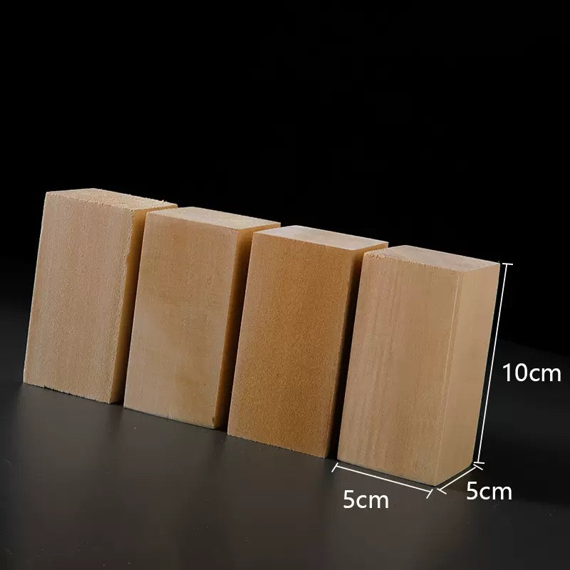 Set of 2-Pure Wood Blocks 5*5*10