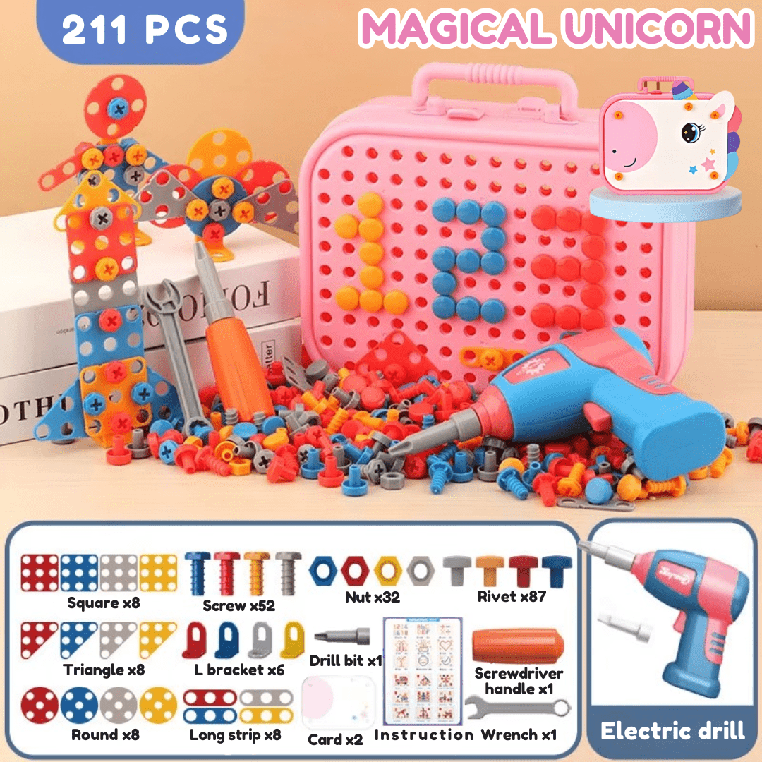 🔧Little Engineer DIY Montessori Tool Box Set