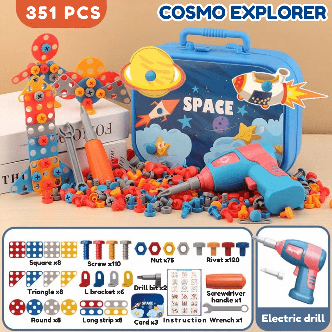 🔧Little Engineer DIY Montessori Tool Box Set