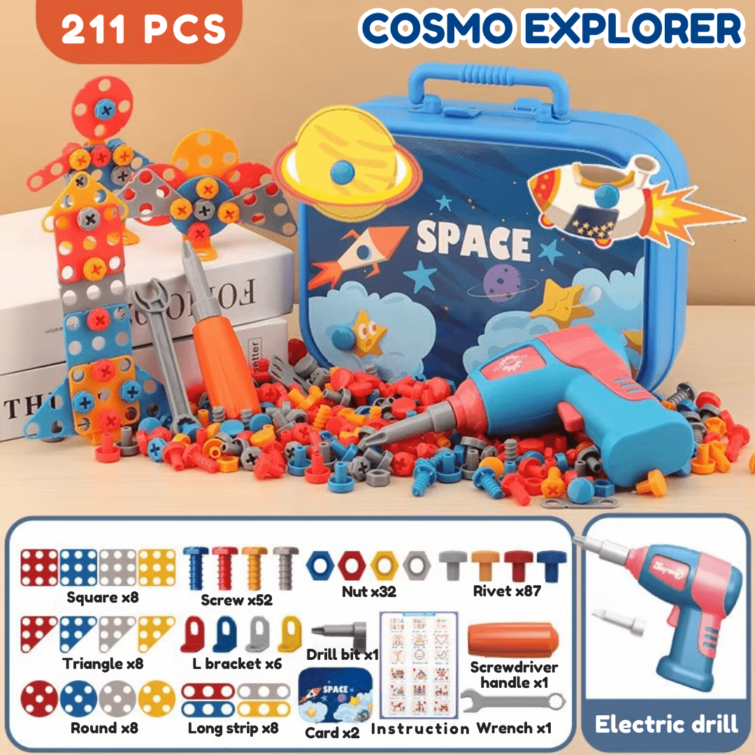 🔧Little Engineer DIY Montessori Tool Box Set