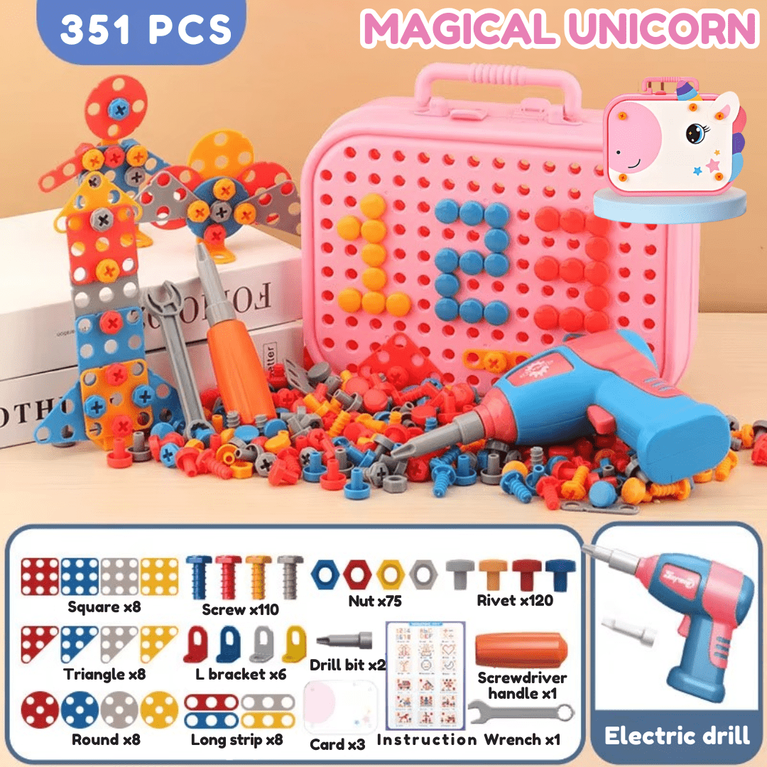🔧Little Engineer DIY Montessori Tool Box Set