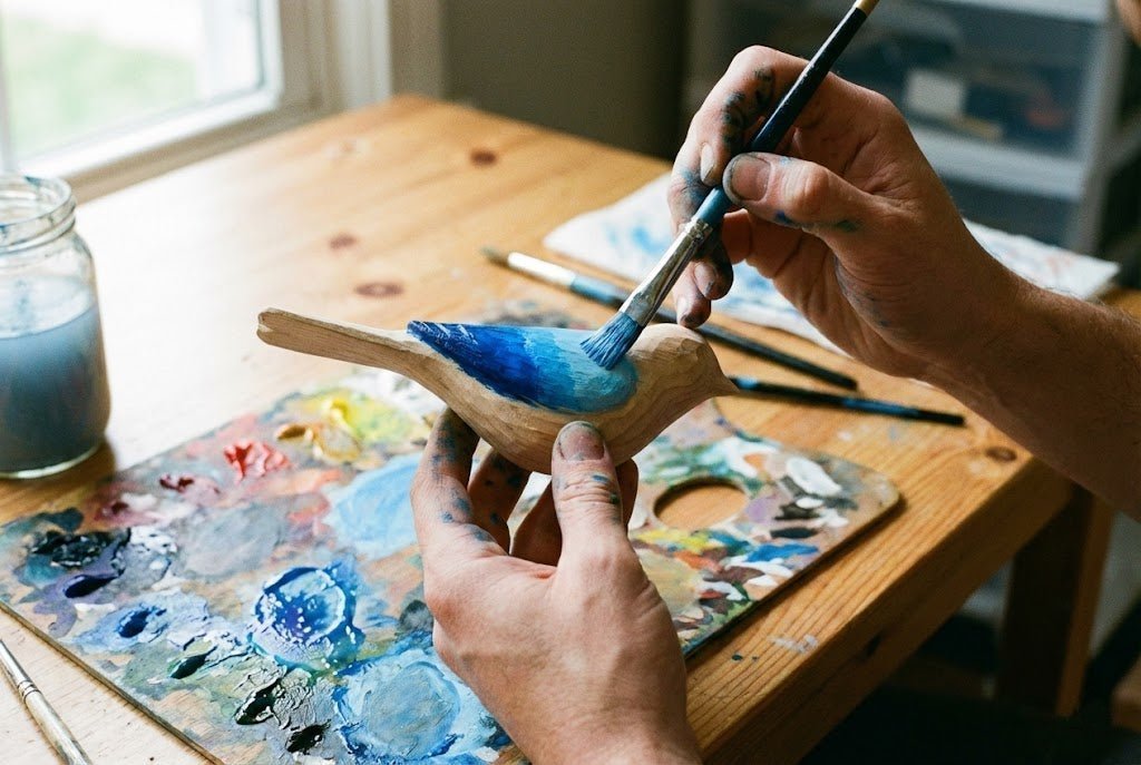 DIY Wood Painting : How to Create Professional Art with Acrylics - FunAcrylic