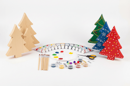 How to Make Tree Decorations | 5 Wooden Craft Ideas🌲 - FunAcrylic