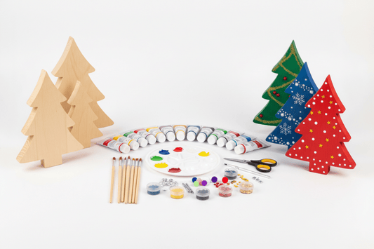 DIY Wooden Christmas Tree with FunAcrylic! - FunAcrylic