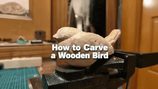 How to Carve a Wooden Bird and Bring It to Life With Color!🐦 - FunAcrylic