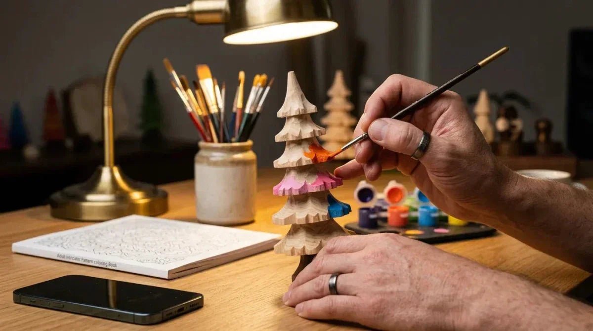 The Science Behind 3D Wood Painting and Mental Health: 6 Proven Benefits - FunAcrylic