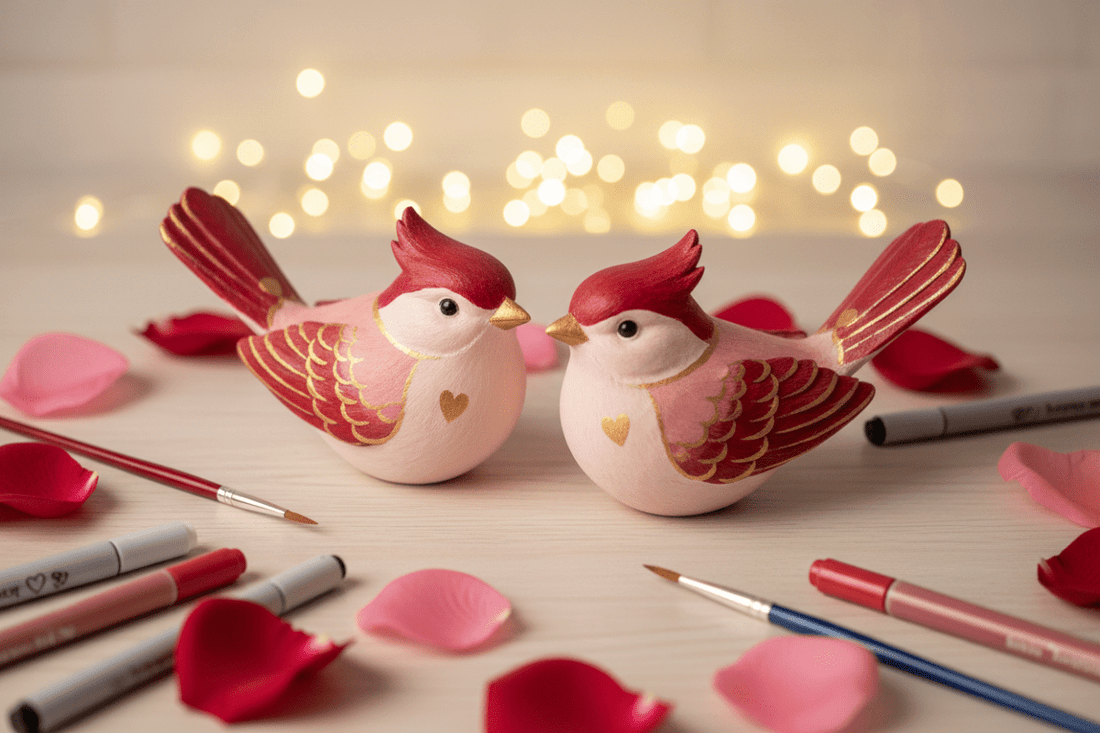Custom Couple Gifts Guide: Why Hand Carved Wooden Birds Are Best - FunAcrylic