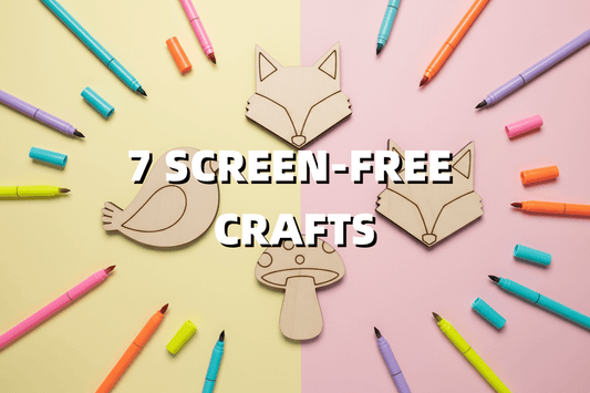 7 Screen-Free Craft Kits for Kids (That Actually Boost Creativity!) 🎨✨ - FunAcrylic