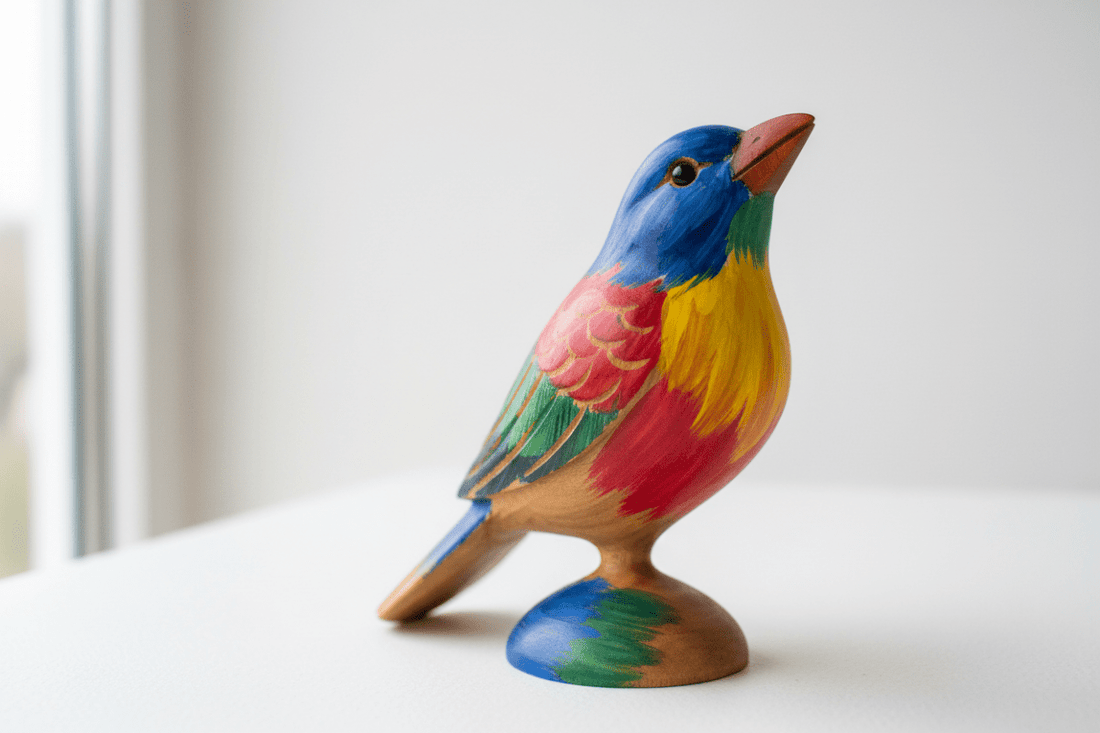 How to Carve a Wooden Bird and Bring It to Life With Color! - FunAcrylic