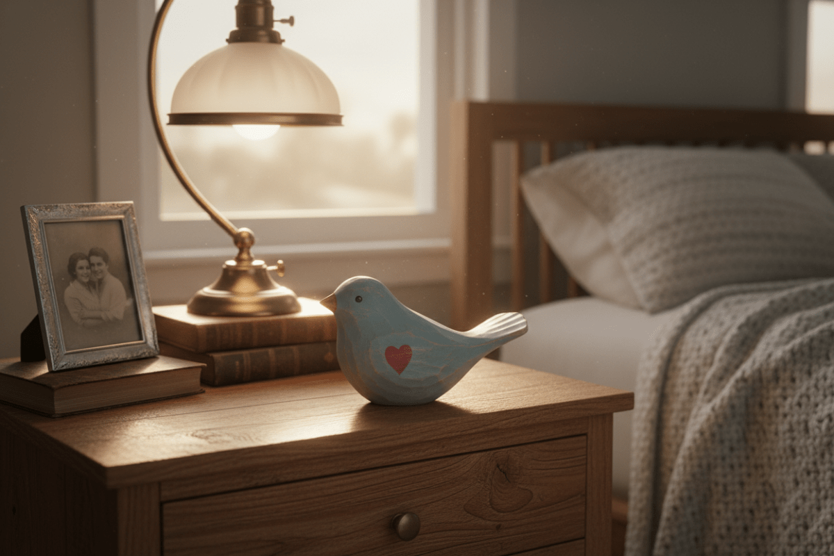 Valentines Day Decor: How to Style Wooden Bird Decoration for a Romantic Home - FunAcrylic