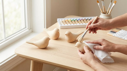 How to Clean Unfinished Wood Before Painting - FunAcrylic
