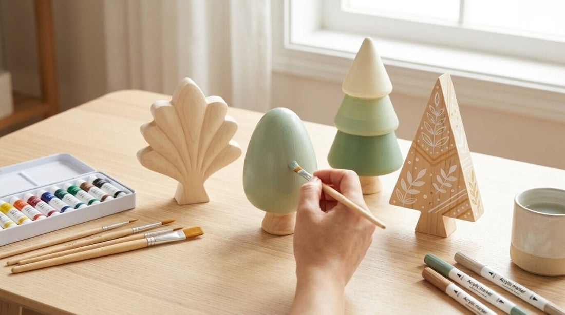 How to Paint Unfinished Wood: A Step-by-Step Beginner Guide - FunAcrylic