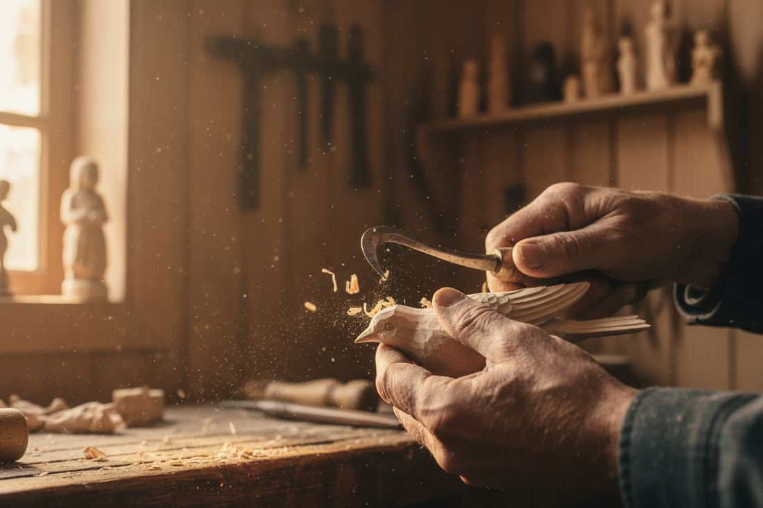 The Ultimate Guide: How We Hand Carve Wooden Birds (From Log to Canvas)