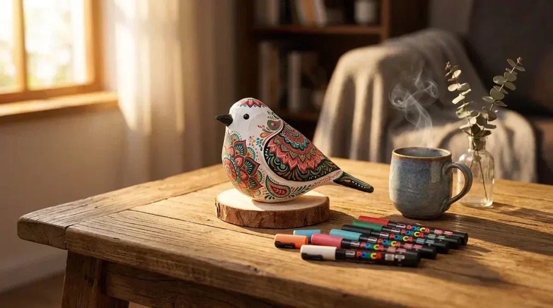 Wooden Birds to Home Decor: 40 Painting Ideas Gallery - FunAcrylic