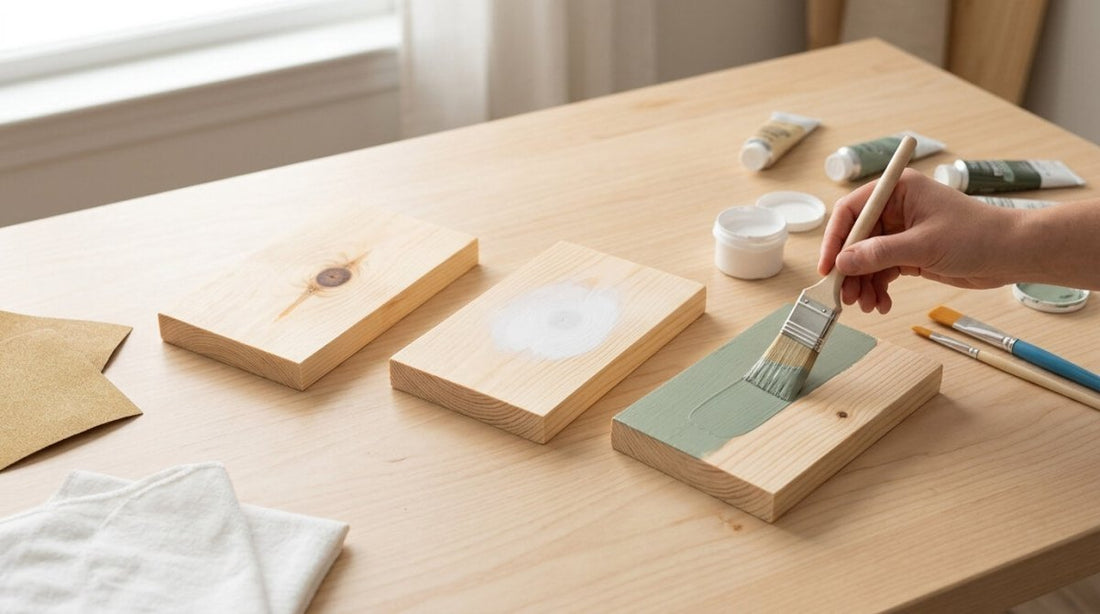 Painting Pine Wood: How to Prevent Knots, Streaks and Uneven Color - FunAcrylic