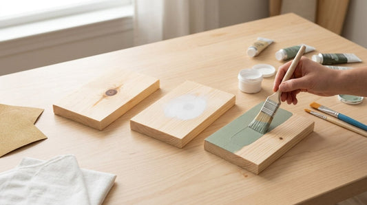 Painting Pine Wood: How to Prevent Knots, Streaks and Uneven Color - FunAcrylic