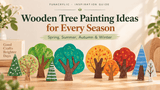Wooden Tree Painting Ideas for Every Season