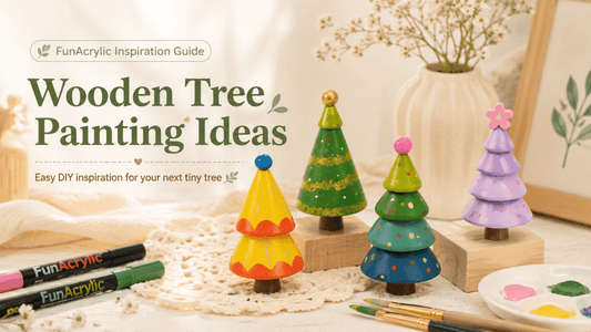 Wooden Tree Painting Ideas: Easy DIY Inspiration - FunAcrylic