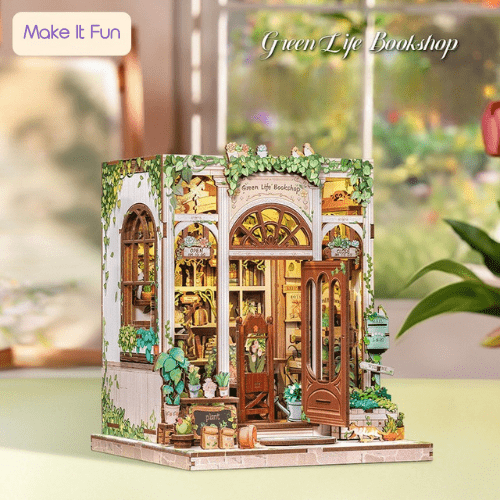 🏠 Champs - Élysées Flower Cottage DIY Mini Kit - FunAcrylic