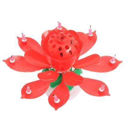 🎂 Lotus Musical Birthday Candle