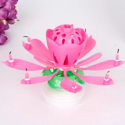🎂 Lotus Musical Birthday Candle
