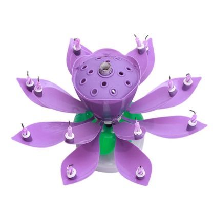 🎂 Lotus Musical Birthday Candle