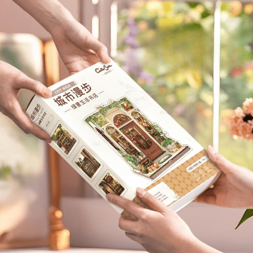 🏠 Champs - Élysées Flower Cottage DIY Mini Kit - FunAcrylic