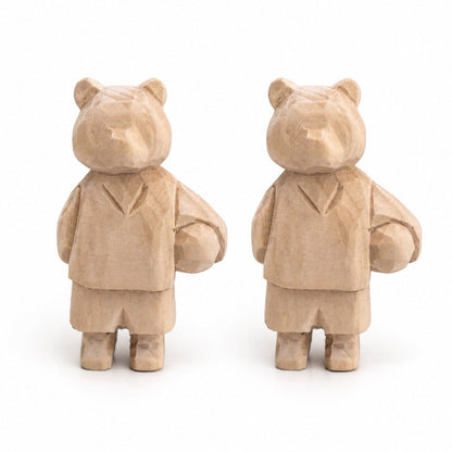 DIY Paintable 3D Wooden Soccer Bear - FunAcrylic