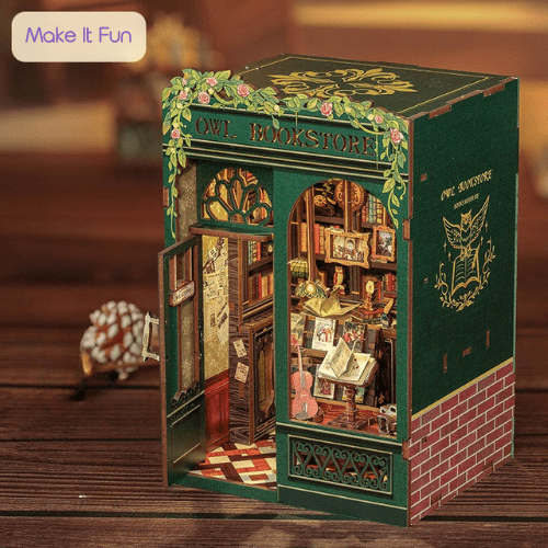 🏠 Champs - Élysées Flower Cottage DIY Mini Kit - FunAcrylic