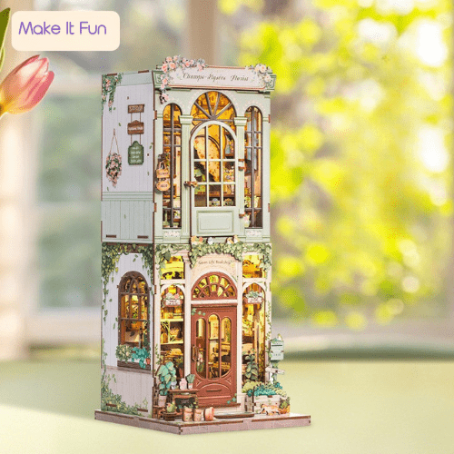 🏠 Champs - Élysées Flower Cottage DIY Mini Kit - FunAcrylic