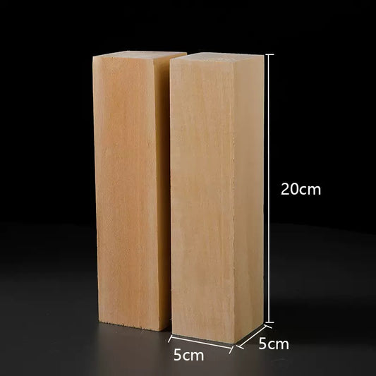 2pcs-Wood Carving Blocks 20*5*5