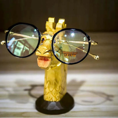 Natural Wood Eyeglass Holder