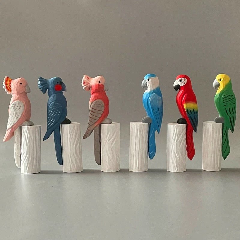 Wooden Parrot & Marker Craft Kit 🦜 - FunAcrylic