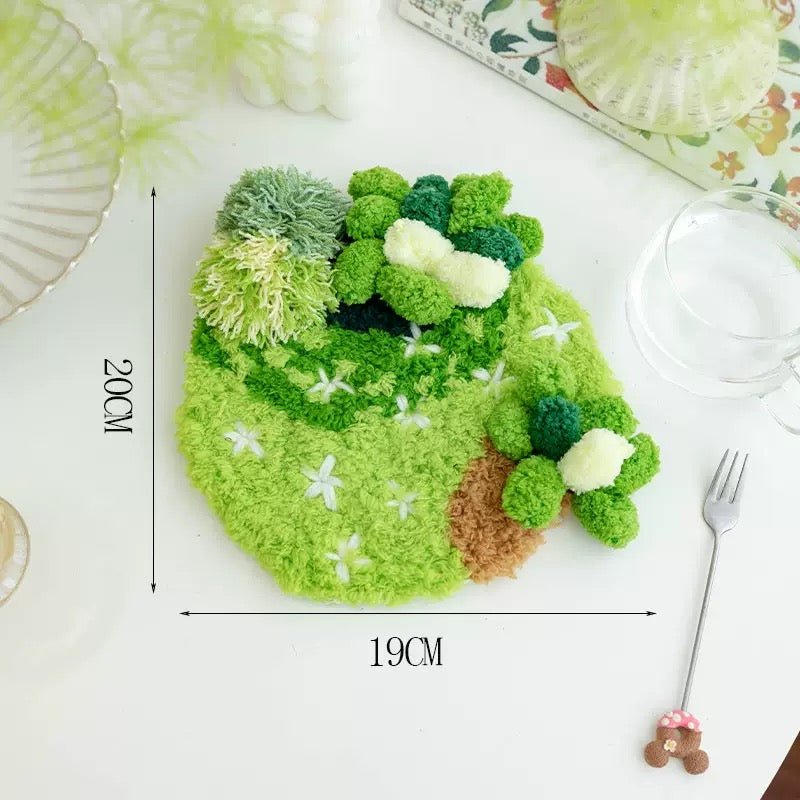DIY Creative Moss Coaster Kit 🌿 - FunAcrylic
