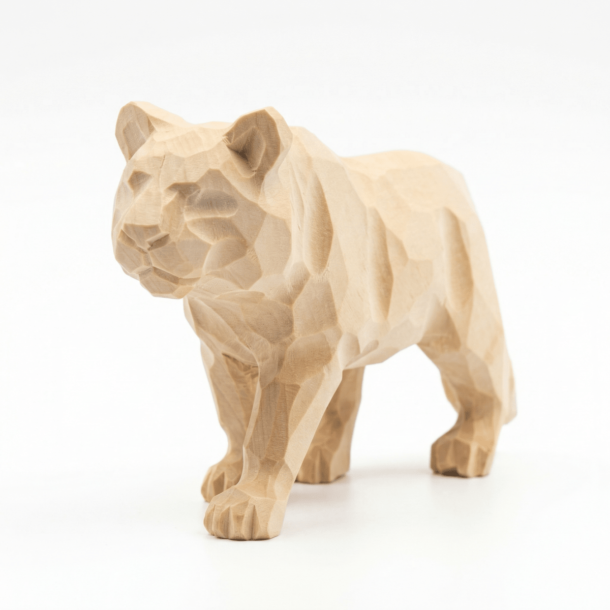 DIY Hand - Carved Wooden Leopard | Paint Your Own Leopard - FunAcrylic