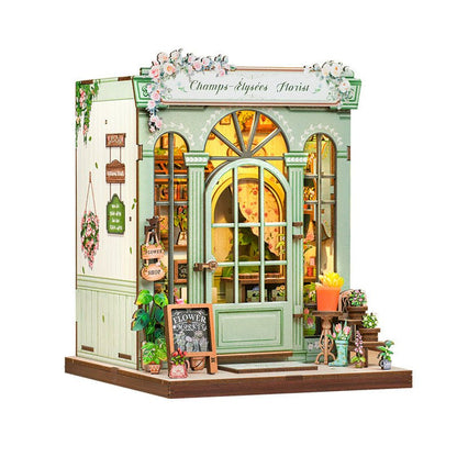 🏠 Champs - Élysées Flower Cottage DIY Mini Kit - FunAcrylic