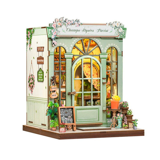 🏠 Champs - Élysées Flower Cottage DIY Mini Kit - FunAcrylic