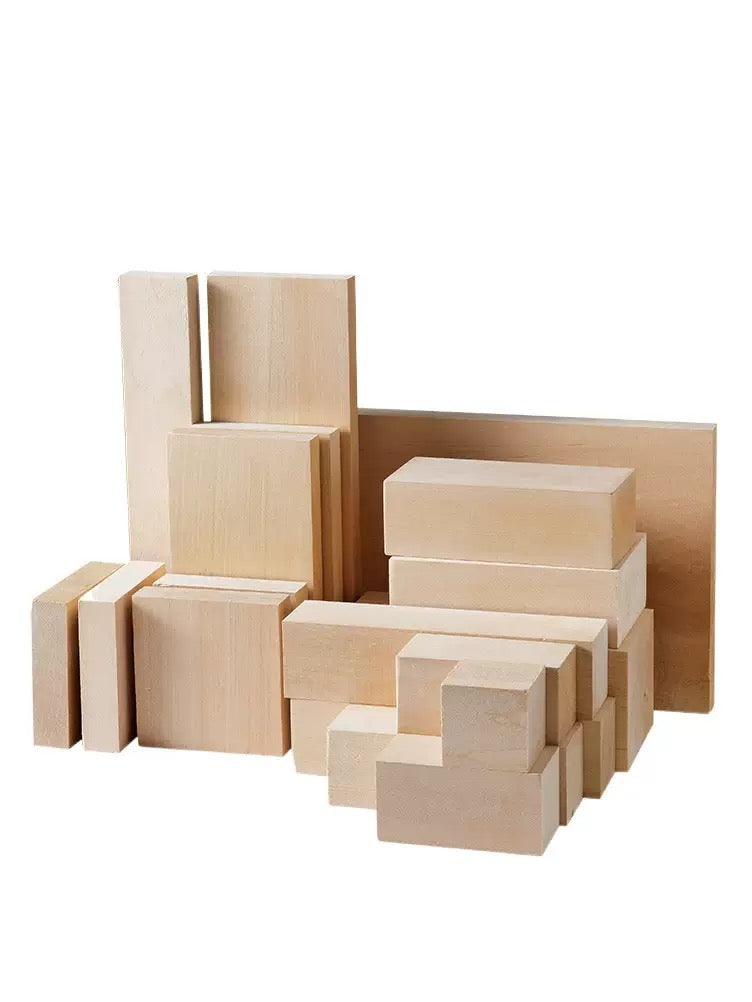 Pure Linden Wood Carving Blocks