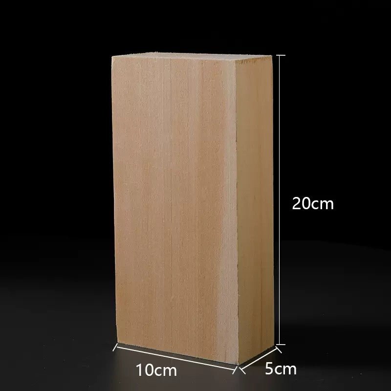 A wooden board with a length of 10cm, width of 2cm, and height of 20cm