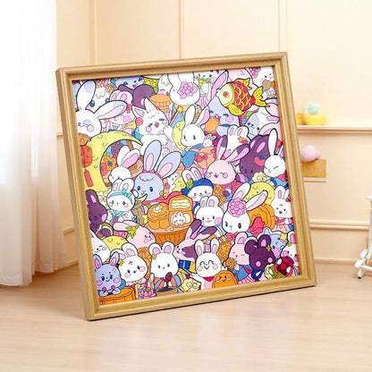 DIY Wooden Photo Frame | Cat, Puppy & Rabbit Puzzles - FunAcrylic