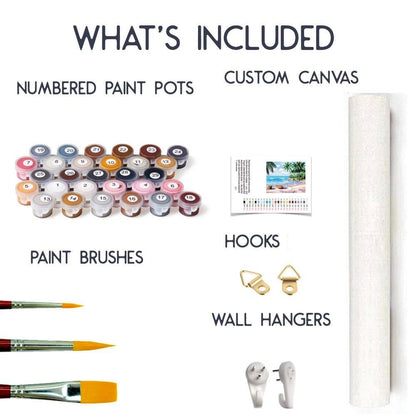 🖼️CraftVibe Paint by Numbers DIY Kit - FunAcrylic