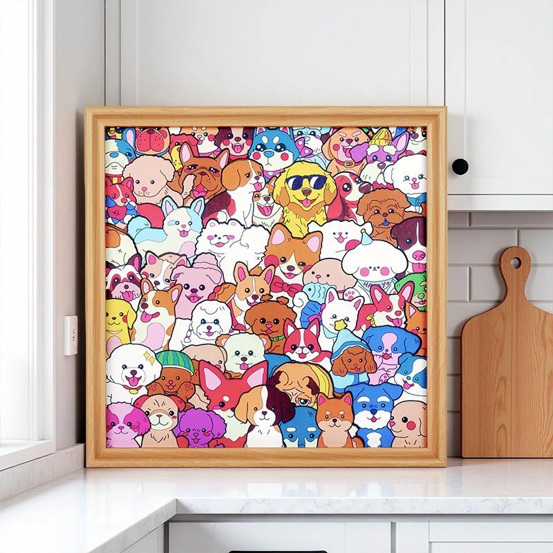 DIY Wooden Photo Frame | Build Puppy Puzzle - FunAcrylic
